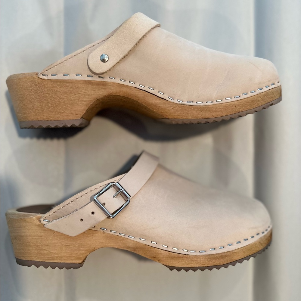 Mia Clog Ivory 7 - Picture 8 of 10